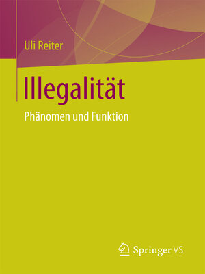 cover image of Illegalität